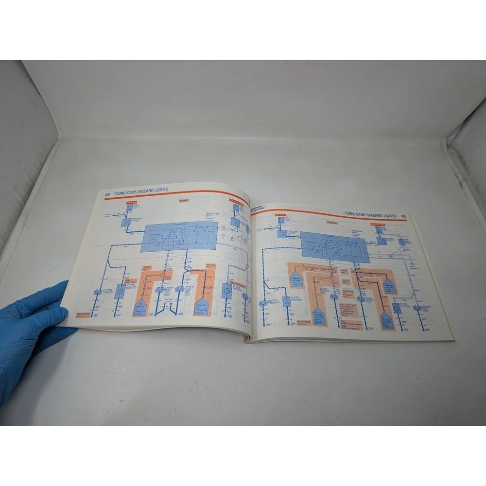 1982 Ford Bronco Courier F100-350 Electrical & Vacuum Troubleshooting Manual VTG